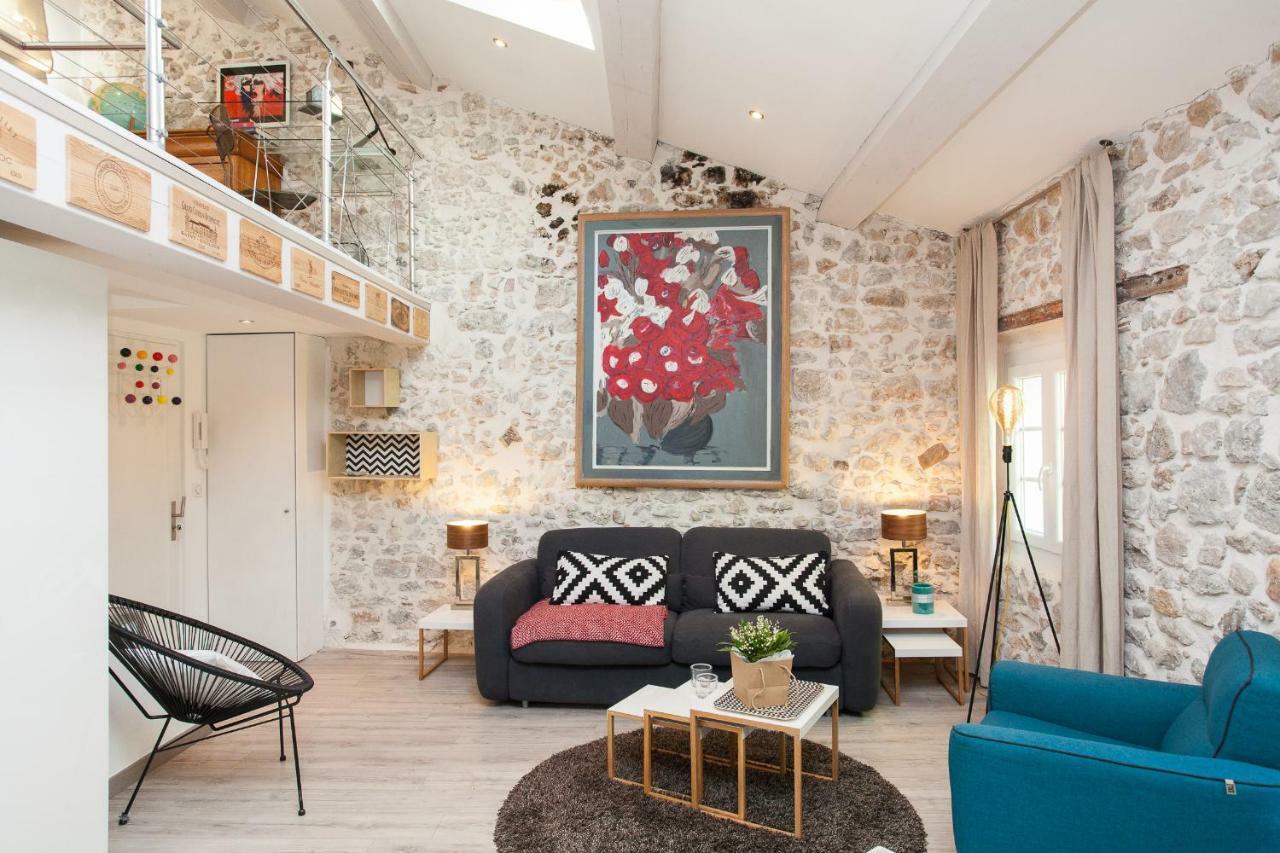 Superbe Appartement Loft Vieil Антиб Екстериор снимка