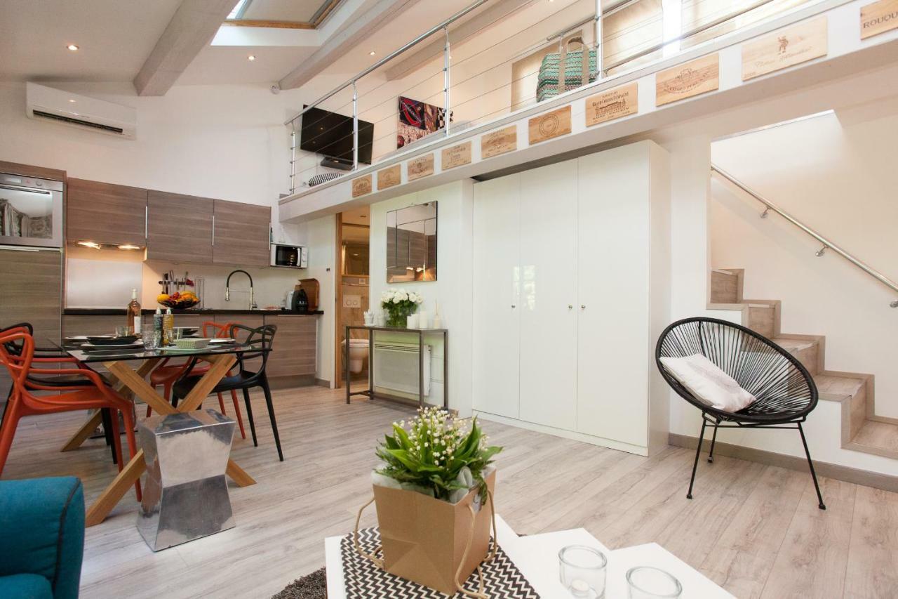 Superbe Appartement Loft Vieil Антиб Екстериор снимка