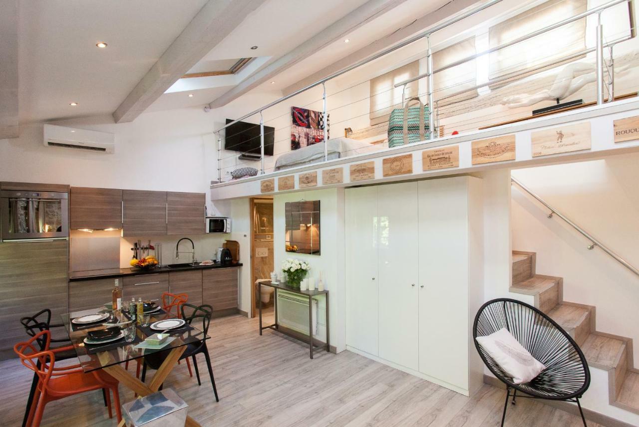 Superbe Appartement Loft Vieil Антиб Екстериор снимка